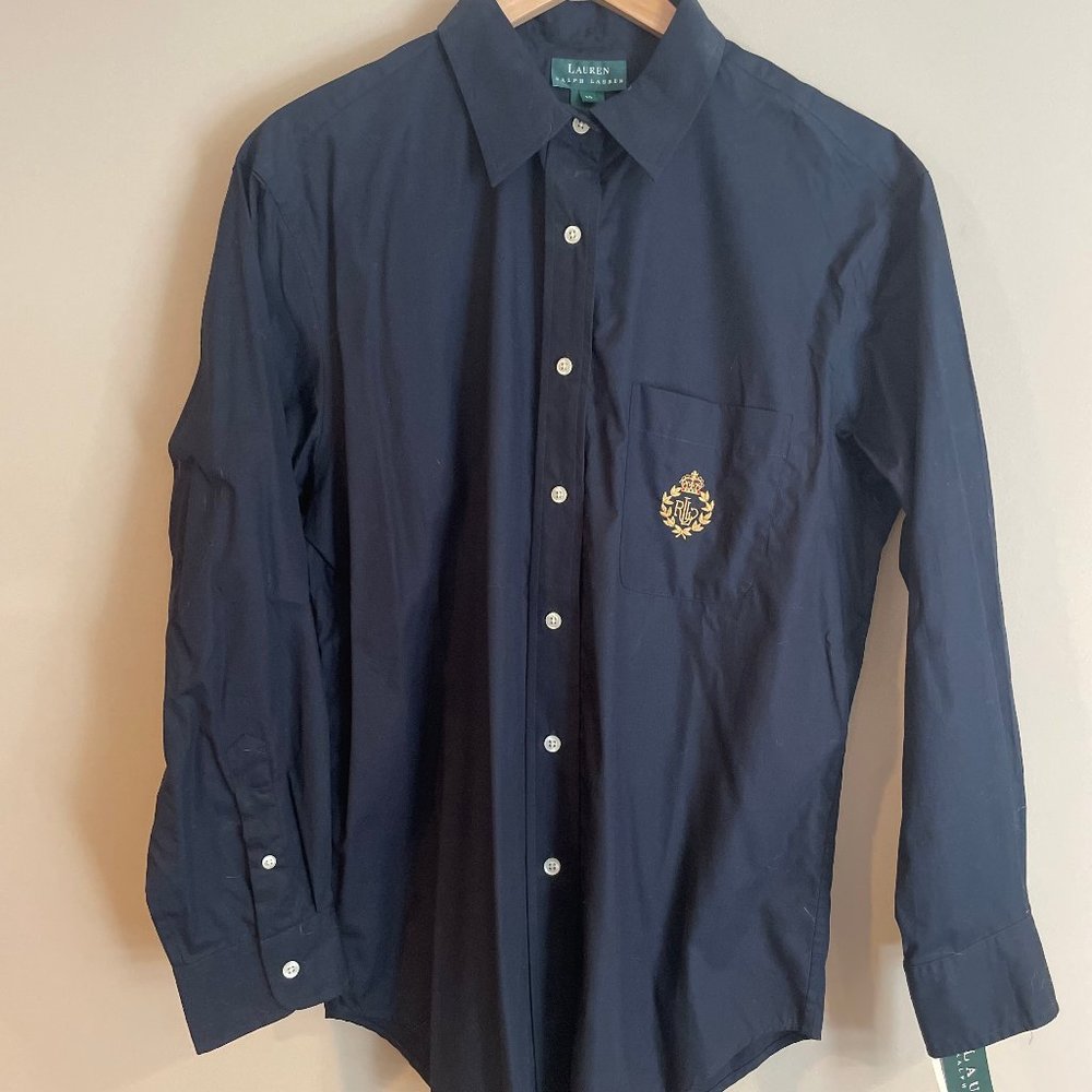 Ralph Lauren Classic Black Dress Shirt